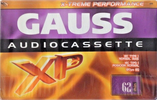 Compact Cassette Gauss XP 62 Type I Normal 2001 Latin America