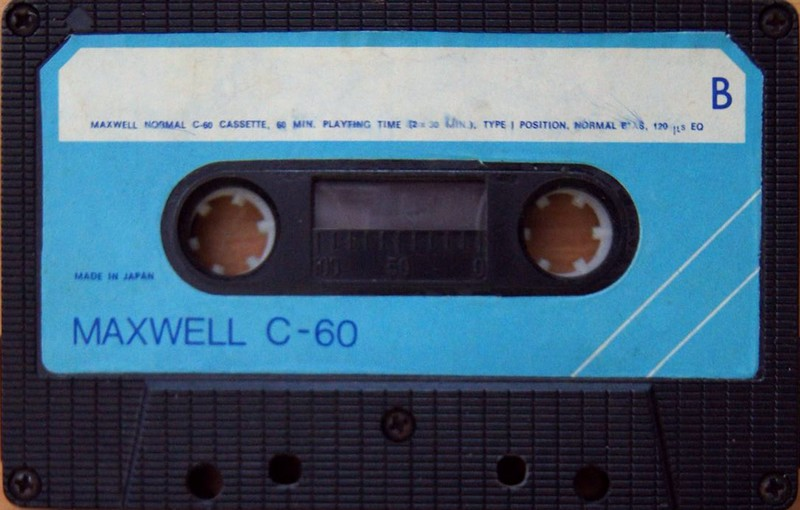 Compact Cassette Maxwell 60 Type I Normal Japan