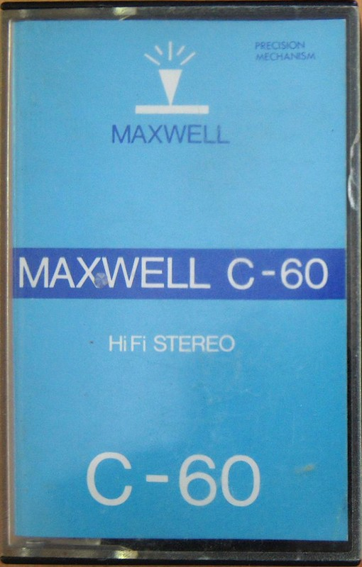 Compact Cassette Maxwell 60 Type I Normal Japan