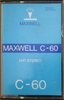 Compact Cassette Maxwell 60 Type I Normal Japan
