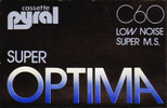 Compact Cassette Pyral Super Optima 60 Type I Normal 1980 UK