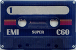Compact Cassette EMI Super 60 Type I Normal 1978 UK