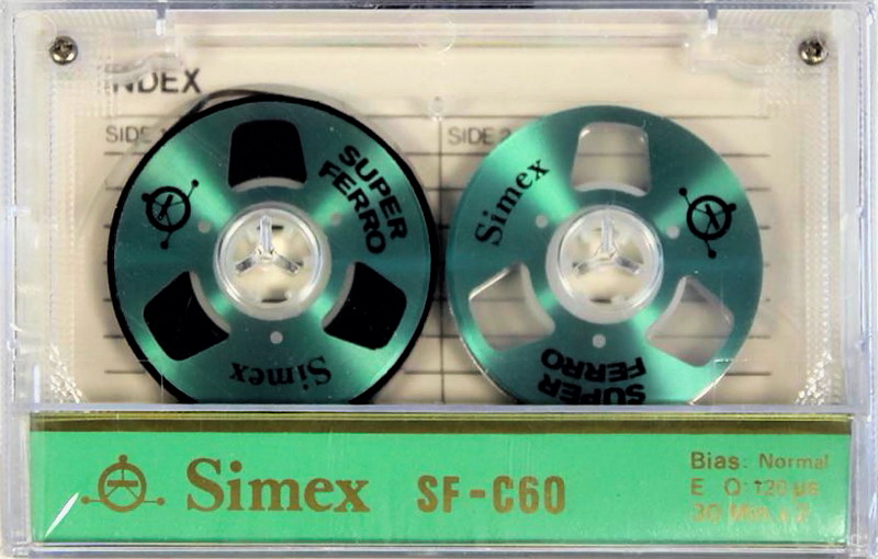 Compact Cassette Simex 60 Type I Normal