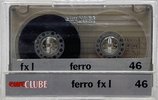 Compact Cassette Euroclube fx I 46 Type I Normal Portugal
