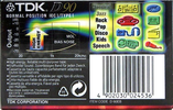 Compact Cassette TDK D 90 "D-90EB" Type I Normal 1997 Worldwide