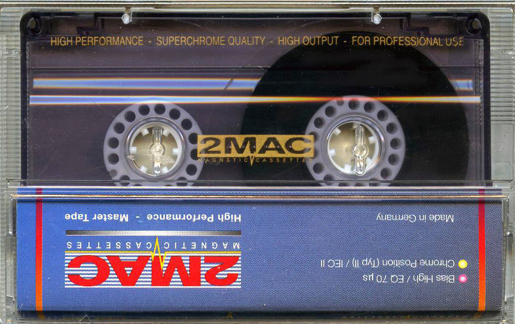 Compact Cassette 2Mac XM 60 Type II Chrome 1990 Europe