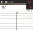 Compact Cassette Denon DX1 60 Type I Normal 1990 Europe