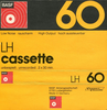 Compact Cassette BASF LH 60 Type I Normal 1973 Europe