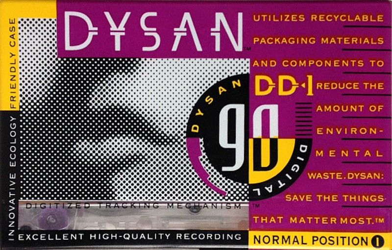 Compact Cassette Dysan DD-I 90 Type I Normal 1999 USA