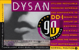 Compact Cassette Dysan DD-I 90 Type I Normal 1999 USA