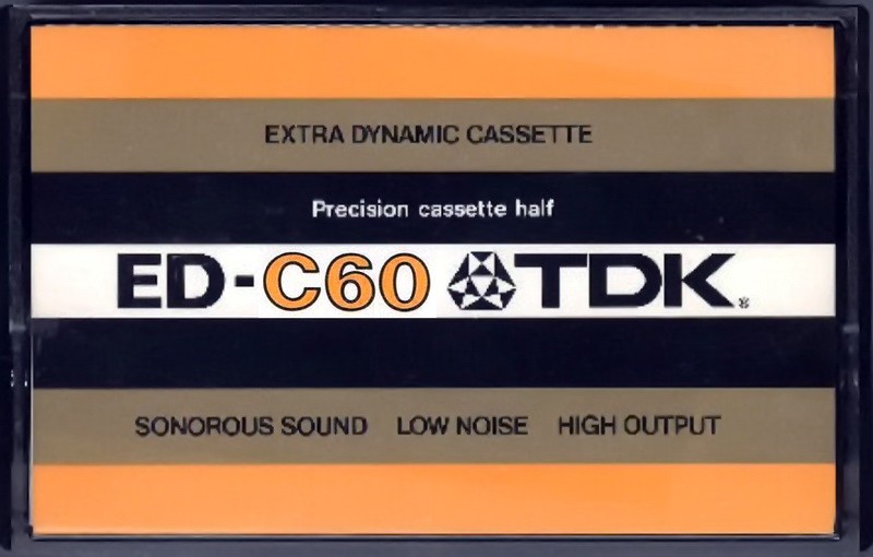 Compact Cassette TDK ED 60 Type I Normal 1977 Japan
