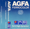 Compact Cassette AGFA Ferrocolor 60+6 Type I Normal 1979 Europe