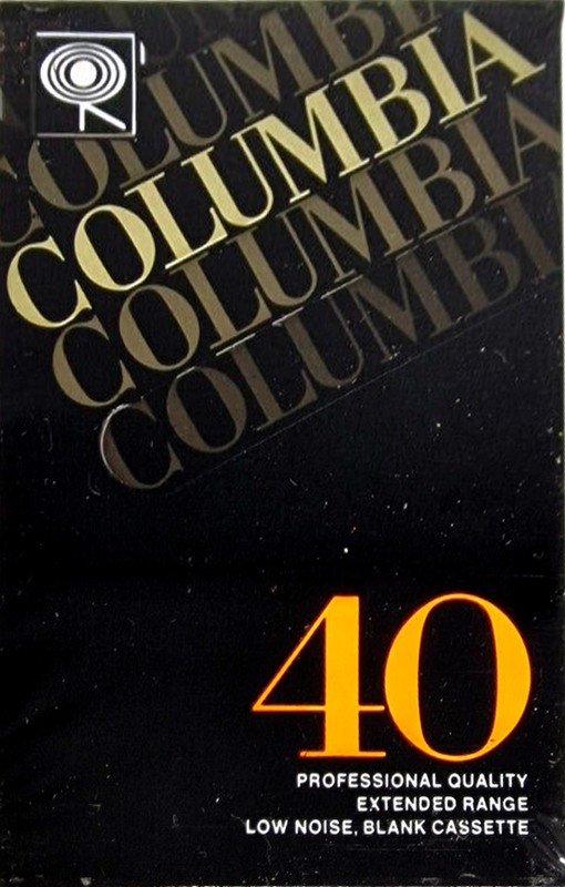 Compact Cassette Columbia 40 Type I Normal 1977 USA