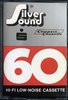 Compact Cassette Silver Sound 60 "Sparkasse" Type I Normal 1975 Germany