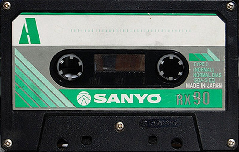 Compact Cassette Sanyo RX 90 Type I Normal 1986 Europe