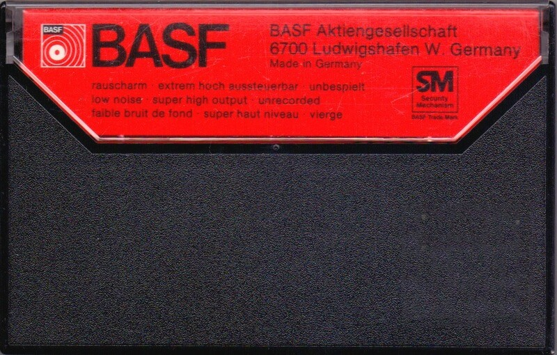 Compact Cassette BASF Ferro Super LH 60 "Oval Window" Type I Normal 1978 Germany