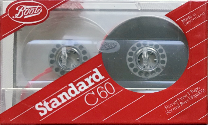 Compact Cassette Boots / Boots Audio 60 "Standard" Type I Normal UK