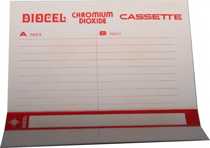 Compact Cassette Diocel 60 Type II Chrome 1984 Hong Kong