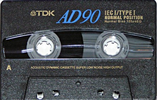 Compact Cassette TDK AD 90 "AD-90" Type I Normal 1997 Europe