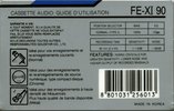 Compact Cassette Goldstar FE-XI 90 Type I Normal 1990 Canada