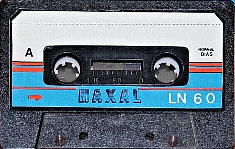 Compact Cassette Maxal 60 Type I Normal 1982 Syria