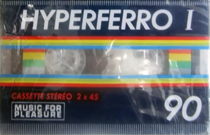 Compact Cassette Music For Pleasure Hyperferro I 90 Type I Normal 1986 France