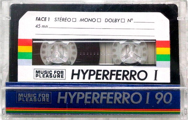 Compact Cassette Music For Pleasure Hyperferro I 90 Type I Normal 1986 France