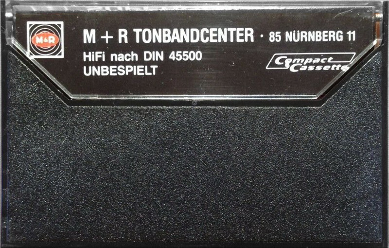 Compact Cassette M&R Chrom II 90 Type II Chrome 1981 Germany