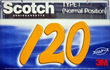 Compact Cassette Scotch 120 "S1-120N JM-0090-4356-4" Type I Normal 1994 Japan