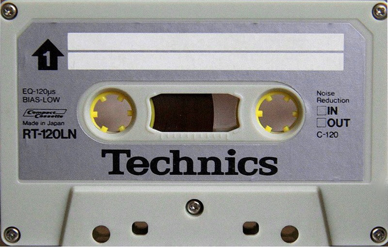 Compact Cassette Technics LN 120 "RT-120LN" Type I Normal 1979 Europe