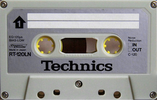 Compact Cassette Technics LN 120 "RT-120LN" Type I Normal 1979 Europe