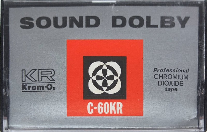 Compact Cassette Sound Dolby 60 "C-60KR" Type II Chrome Japan