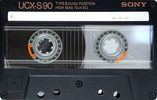 Compact Cassette Sony UCX-S 90 Type II Chrome 1985 Europe