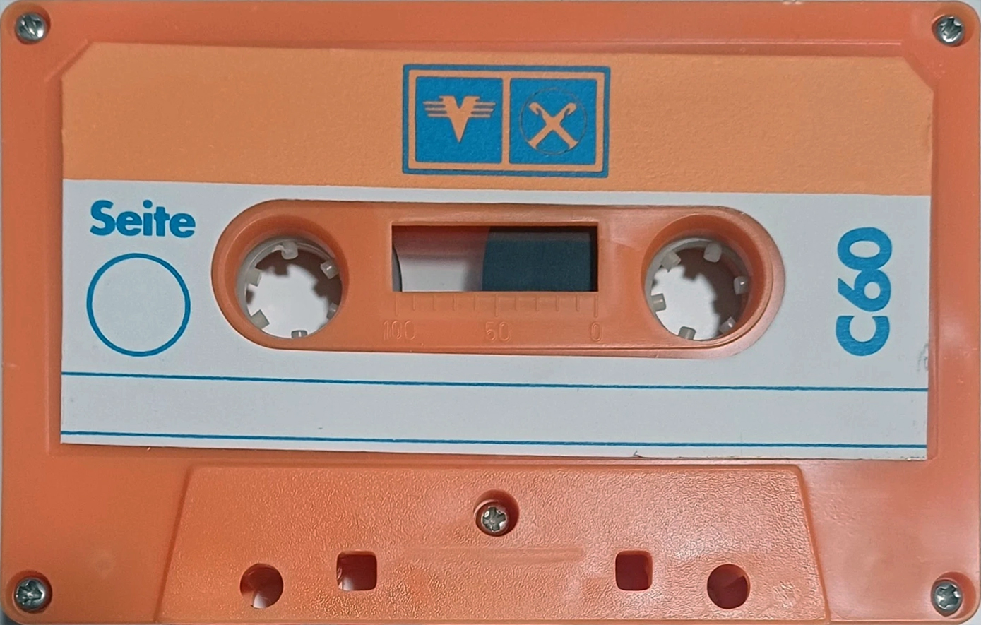 Compact Cassette Volksbank Raiffeisenbank 60 "Stereo" Type I Normal Germany