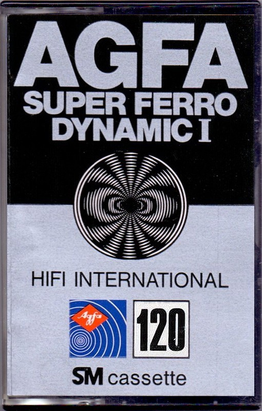 Compact Cassette AGFA Super Ferro Dynamic I 120 Type I Normal 1978 Europe