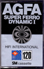 Compact Cassette AGFA Super Ferro Dynamic I 120 Type I Normal 1978 Europe