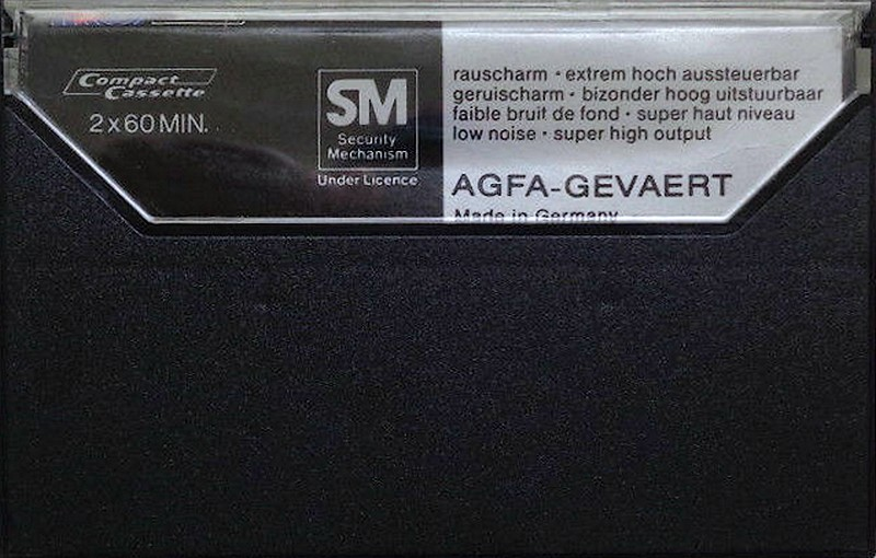Compact Cassette AGFA Super Ferro Dynamic I 120 Type I Normal 1978 Europe