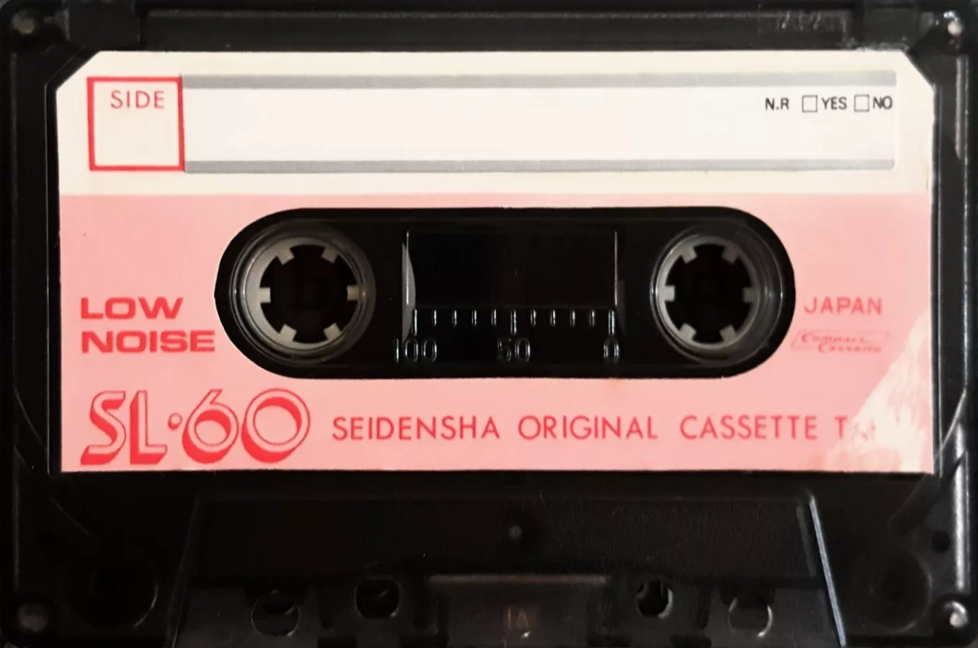 Compact Cassette Seidensha 60 "SL" Type I Normal Japan