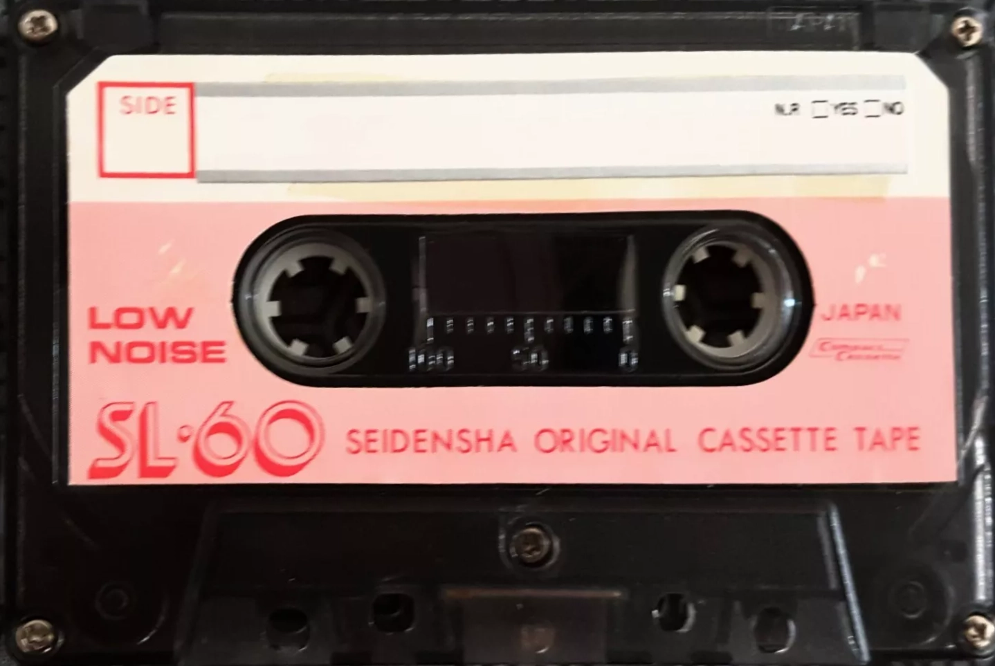 Compact Cassette Seidensha 60 "SL" Type I Normal Japan
