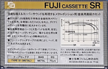 Compact Cassette Fuji SR 60 Type IV Metal 1980 Japan