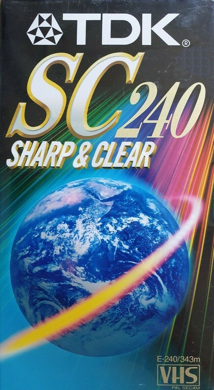 VHS, Video Home System TDK SC 240 Type I Normal Australia
