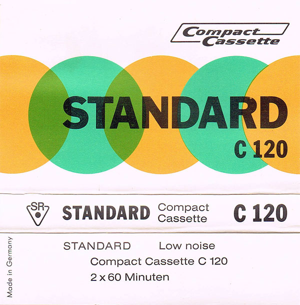 Compact Cassette Standard 120 Type I Normal 1977 Germany