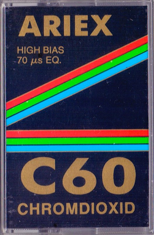 Compact Cassette Ariex 60 Type II Chrome 1979 Germany