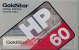 Compact Cassette Goldstar HP 60 Type I Normal 1991 South Korea