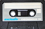Compact Cassette Exclusiv 90 Type II Chrome 1982 Germany