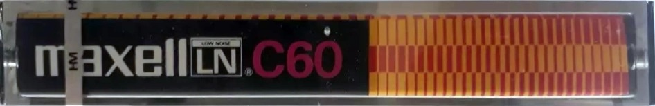 Compact Cassette Maxell LN 60 Type I Normal 1972 Worldwide