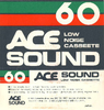 Compact Cassette Ace Sound 60 Type I Normal 1979 Hong Kong