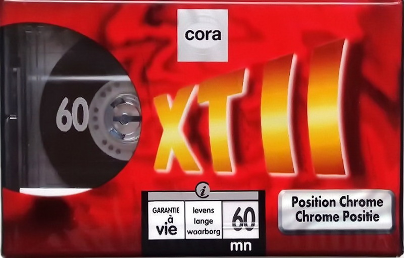 Compact Cassette Cora XT 60 Type II Chrome Europe