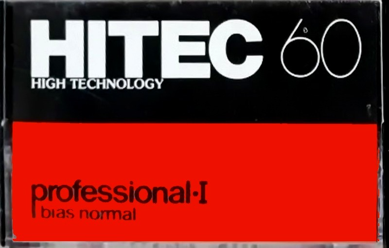 Compact Cassette Hitech 60 "Professional-I" Type I Normal Hong Kong