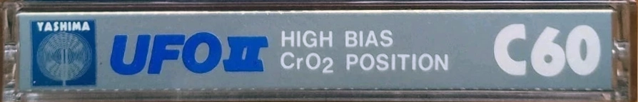 Compact Cassette Yashima UFO II 60 Type II Chrome 1979 UK